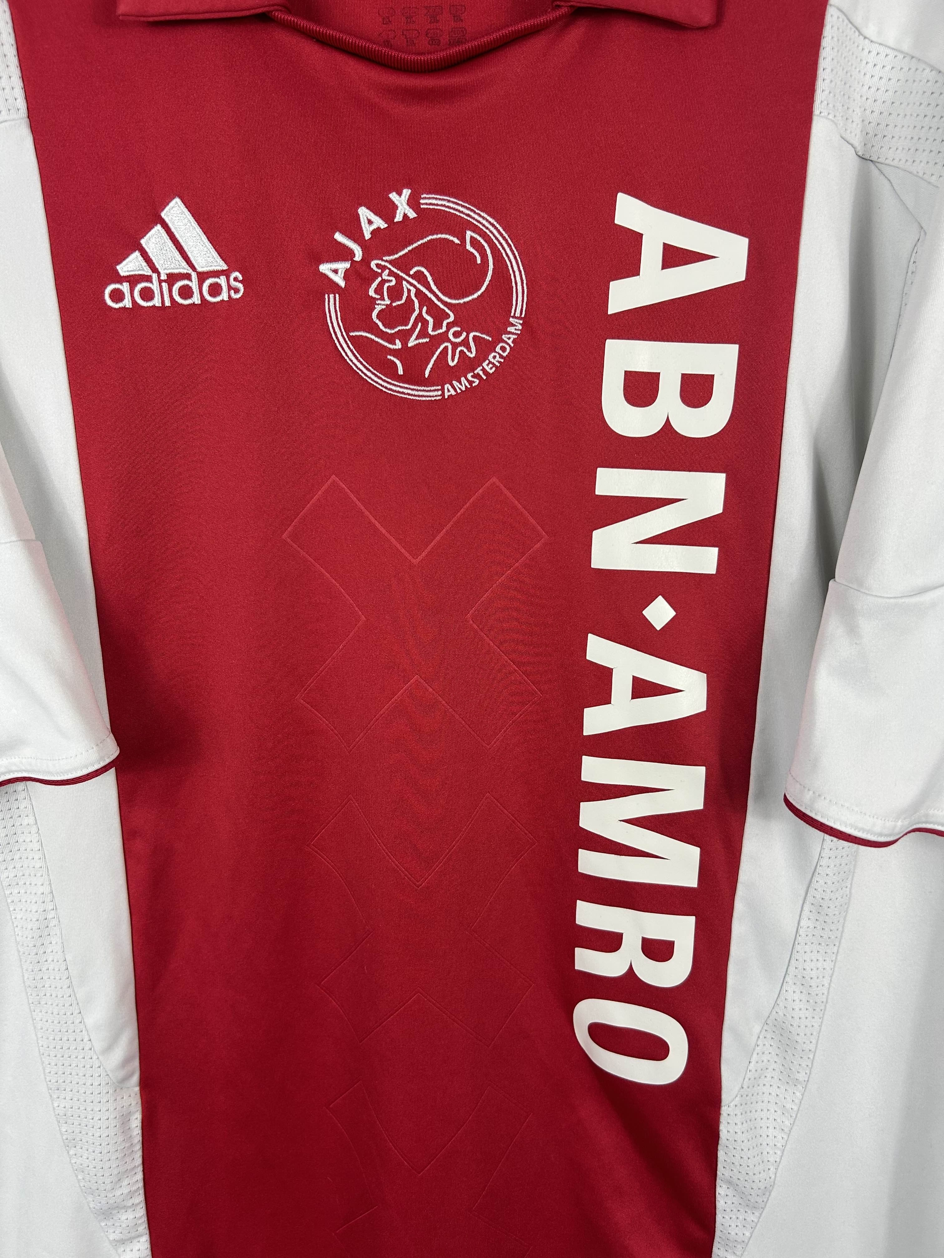 AJAX 2007/08 SNEIJDER #10 HOME SHIRT (XL) ADIDAS