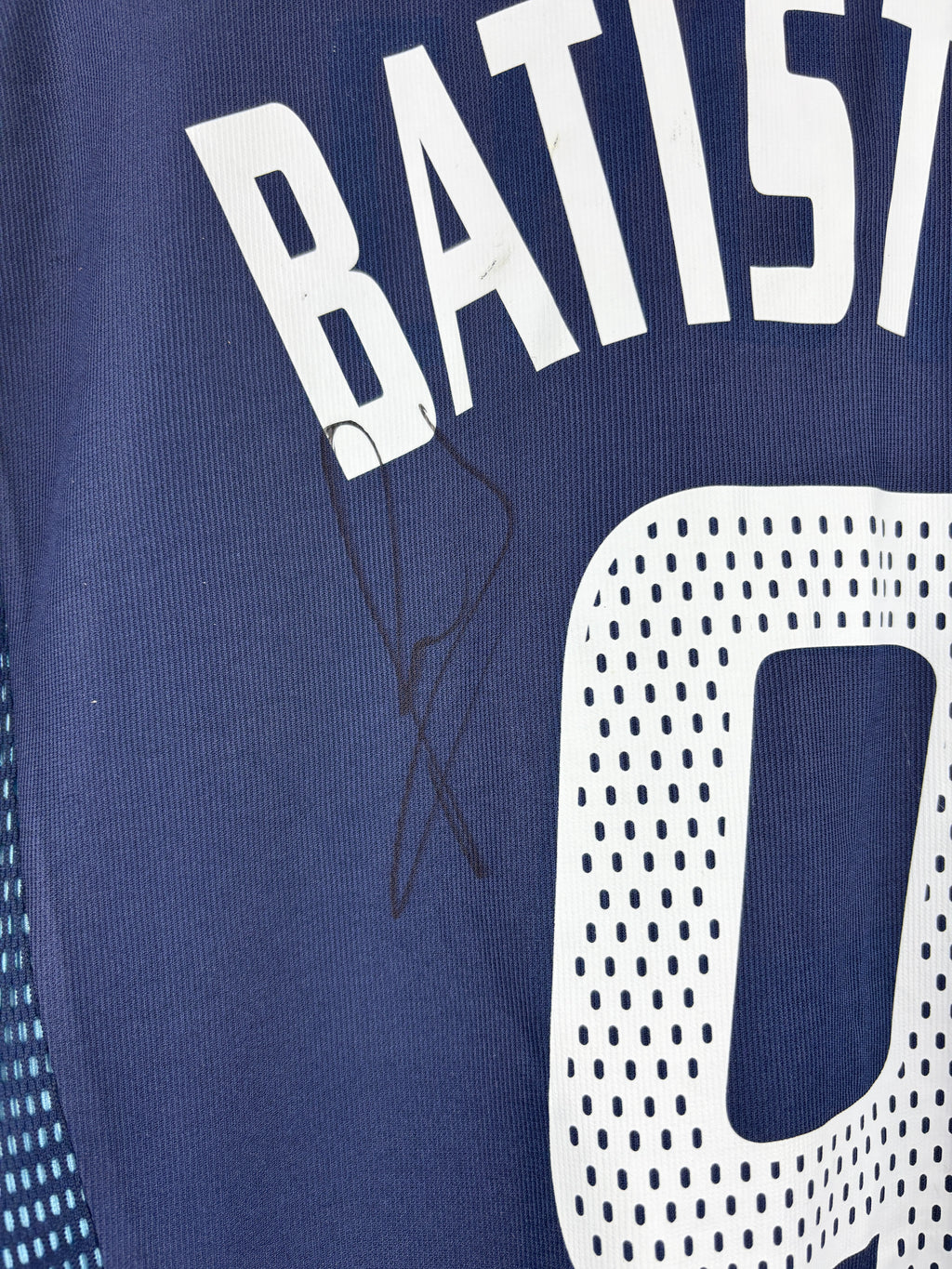 ARGENTINA 2002/04 BATISTUTA SIGNED AWAY SHIRT (L/XL) ADIDAS