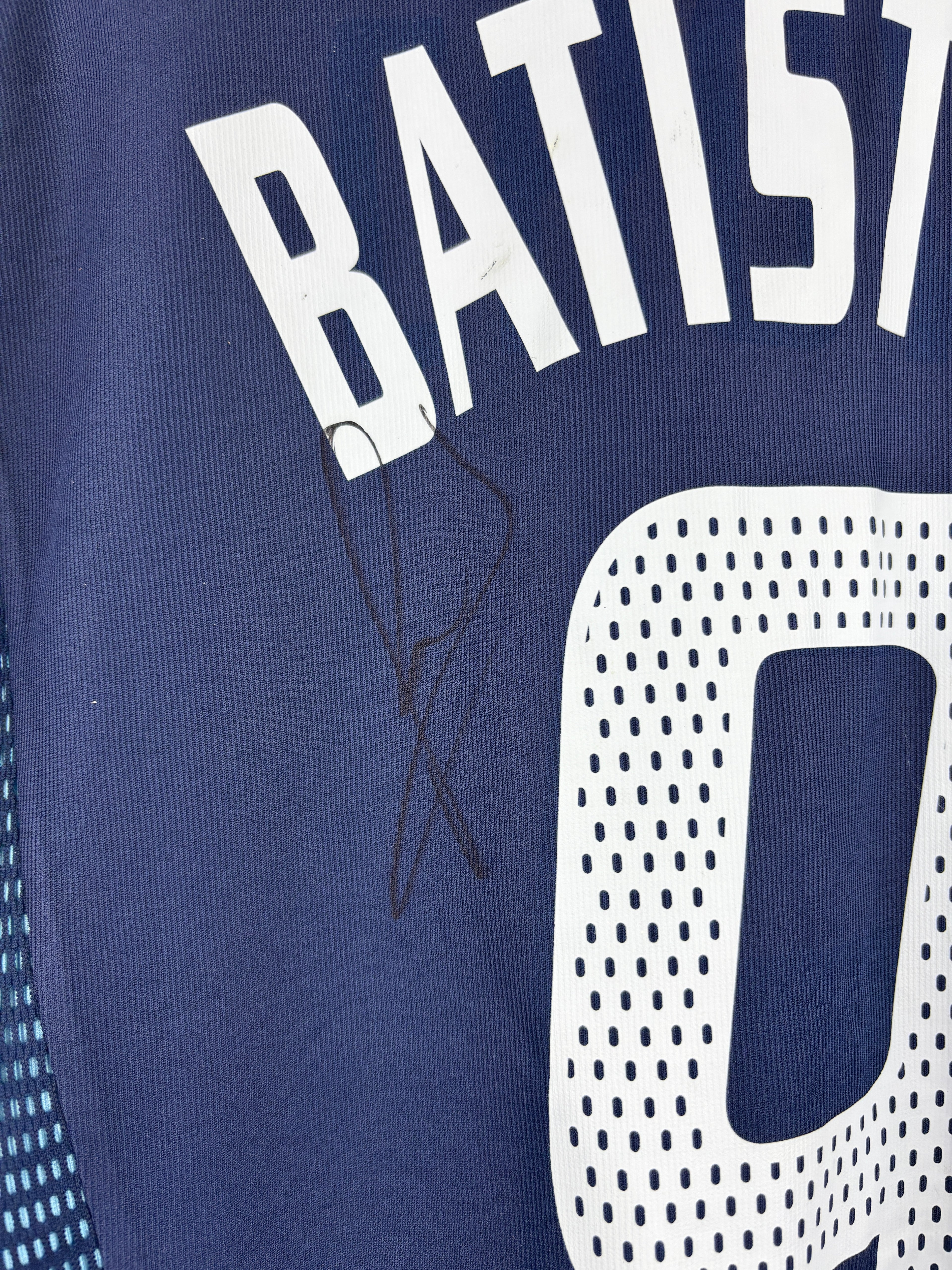 ARGENTINA 2002/04 BATISTUTA SIGNED AWAY SHIRT (L/XL) ADIDAS