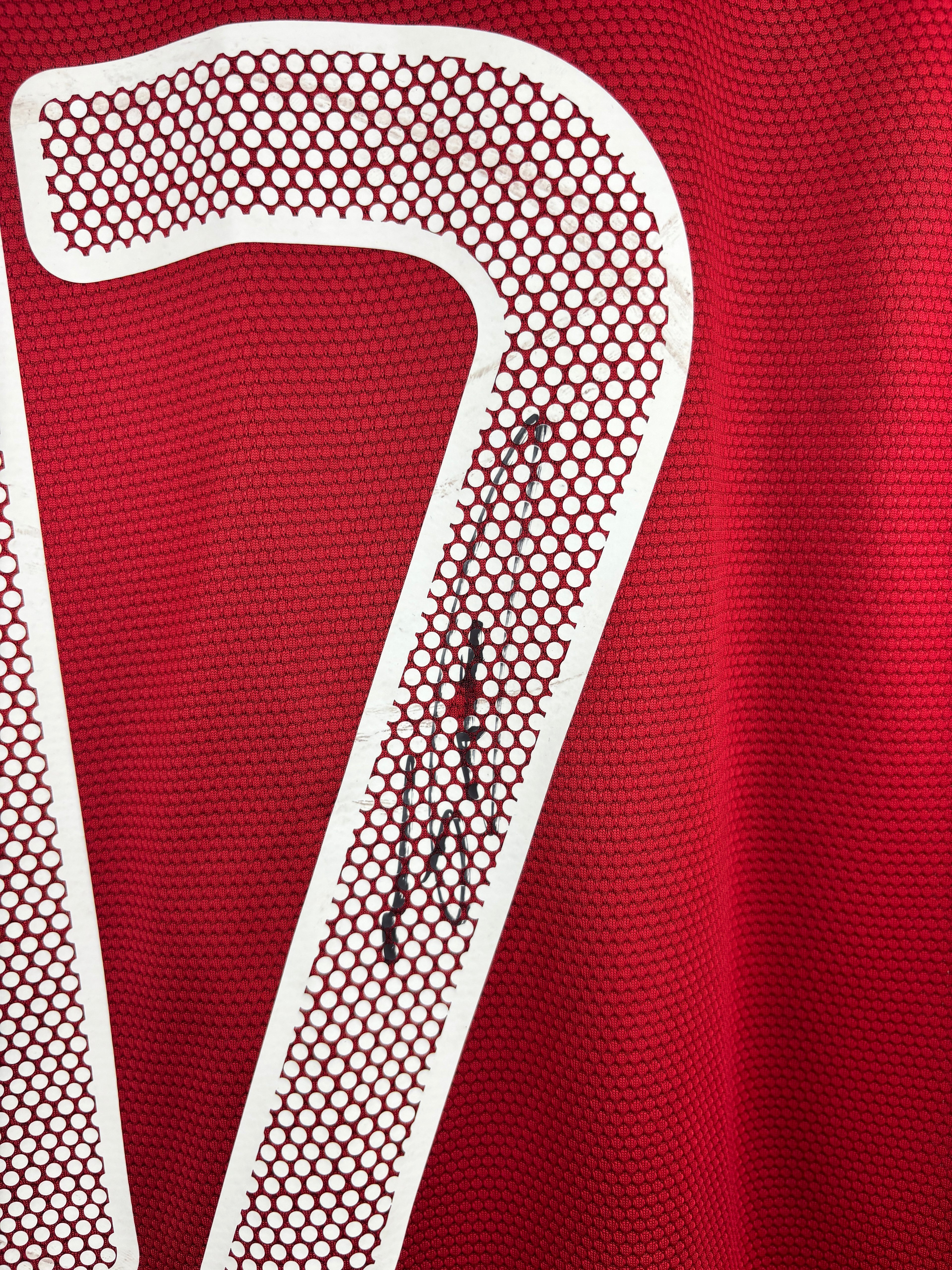 PORTUGAL 2012 NANI SIGNED HOME SHIRT (M) NIKE