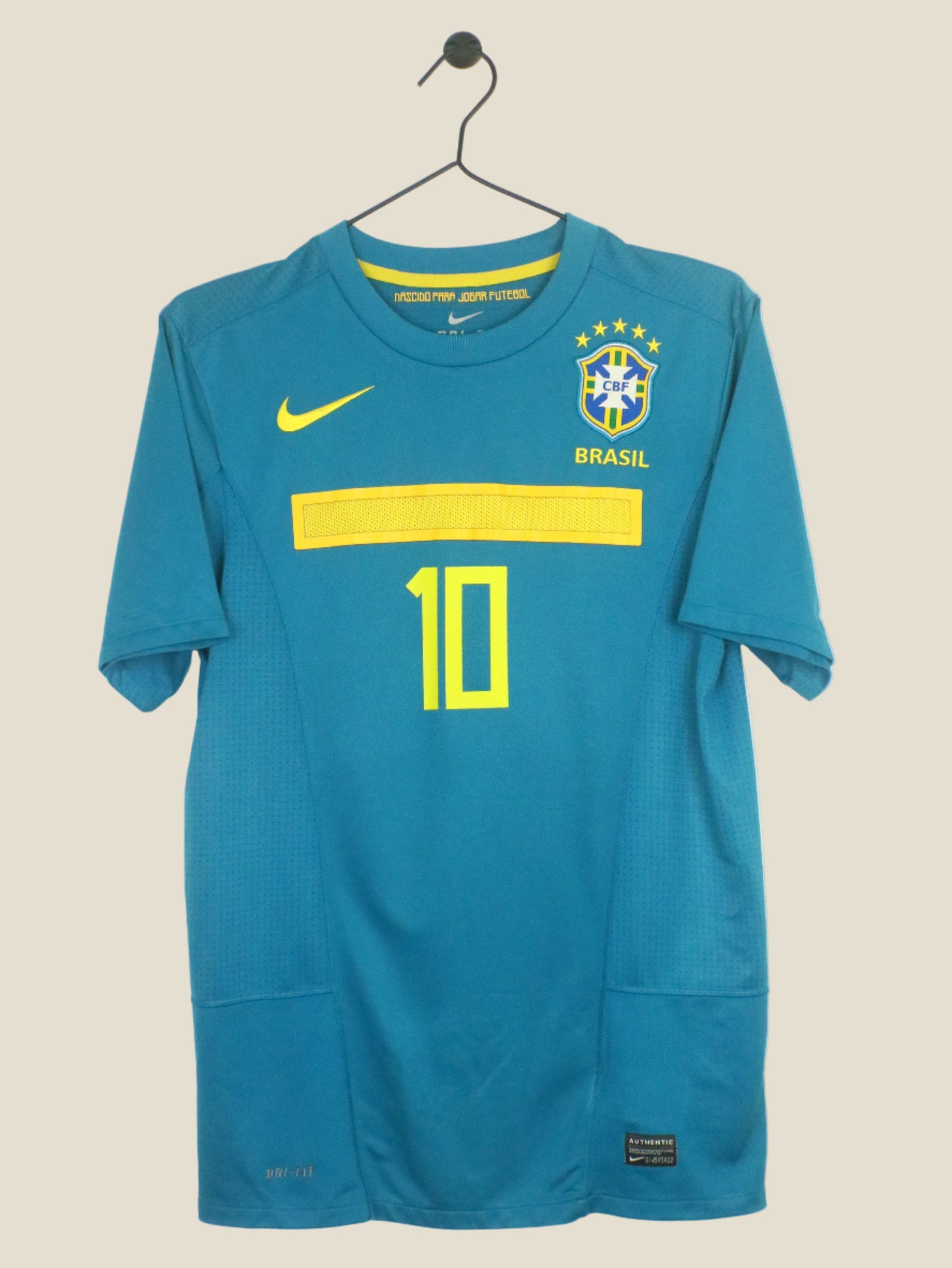 BRAZIL 2011 RONALDINHO #11 AWAY (S) NIKE