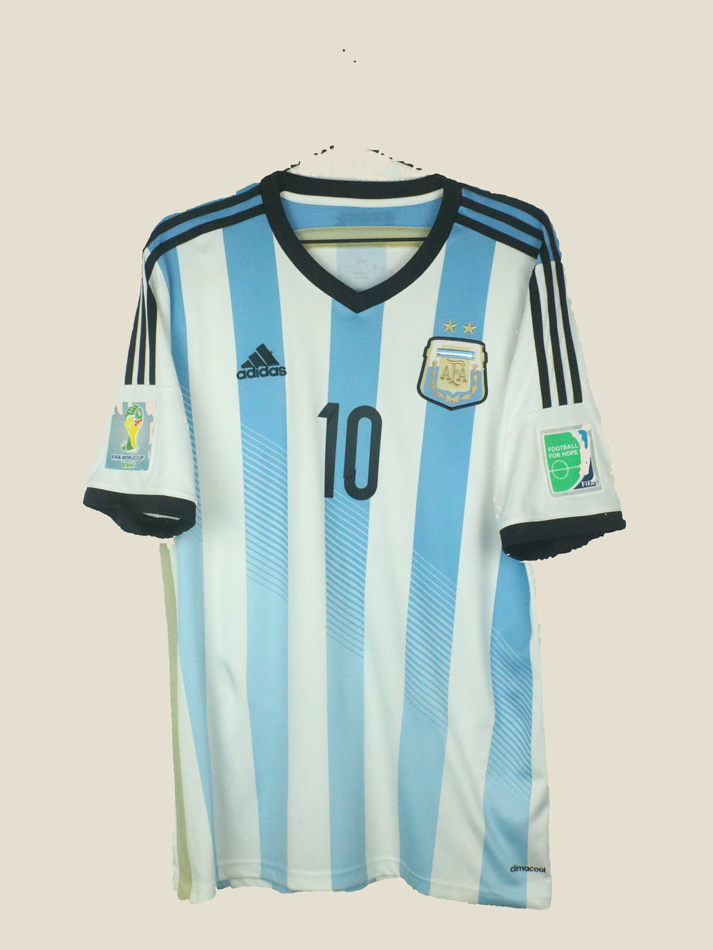 ARGENTINA 2014 MESSI #10 HOME (L) ADIDAS