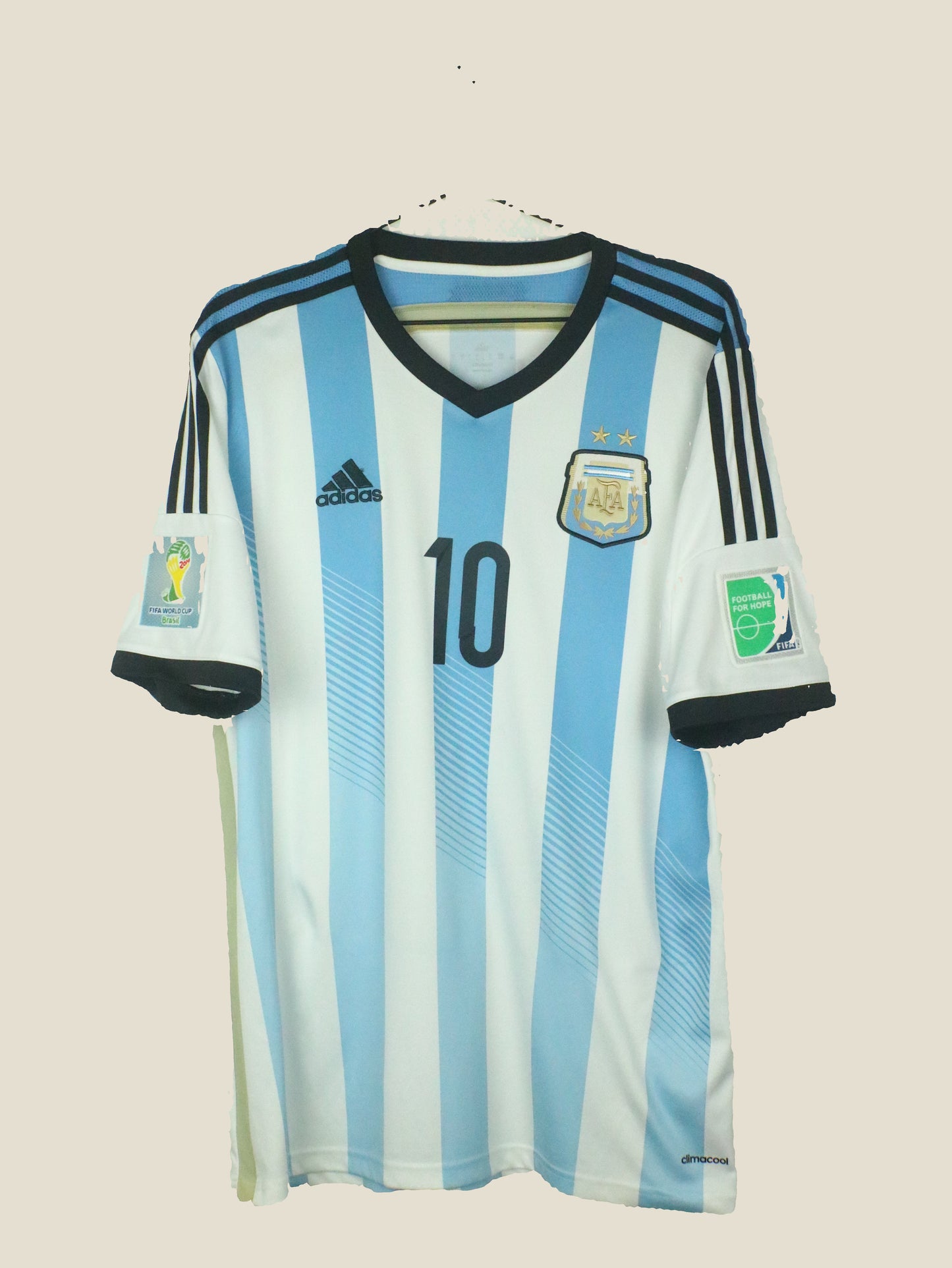 ARGENTINA 2014 MESSI #10 HOME (L) ADIDAS