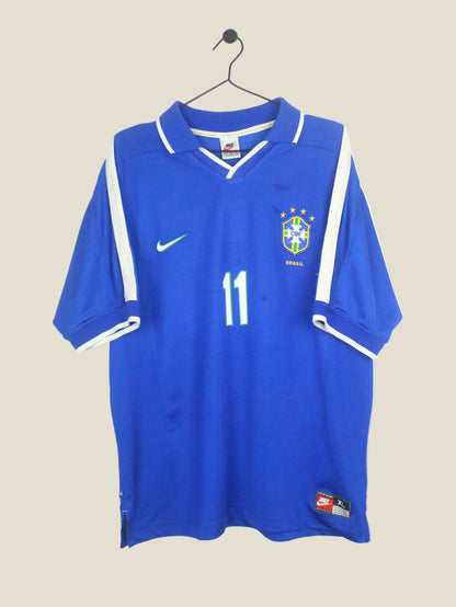 BRAZIL 1997 ROMARIO #11 AWAY (XL) NIKE