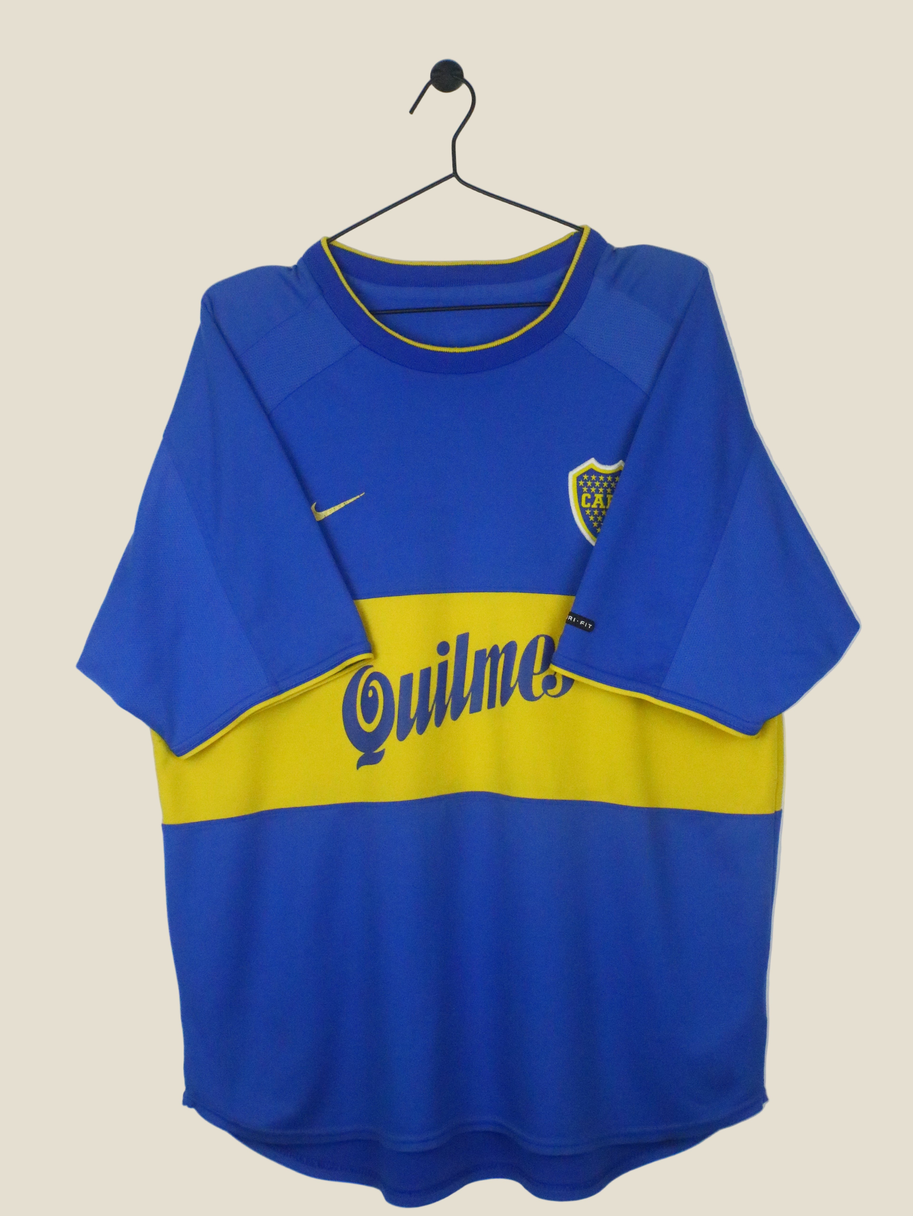 BOCA JUNIORS 2000/01 RIQUELME #10 HOME (XL) NIKE