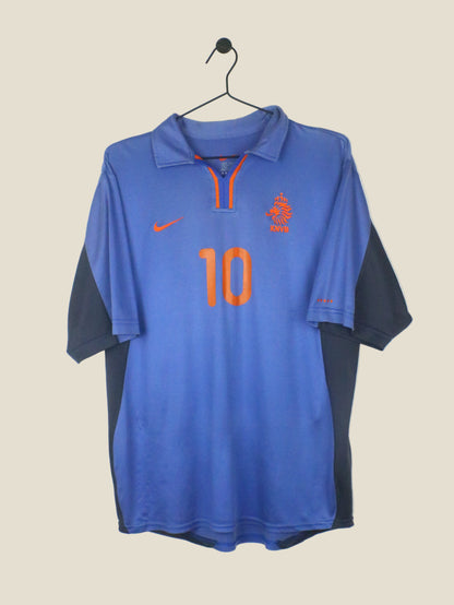 NETHERLANDS 2000 BERGKAMP #10 AWAY (M) NIKE