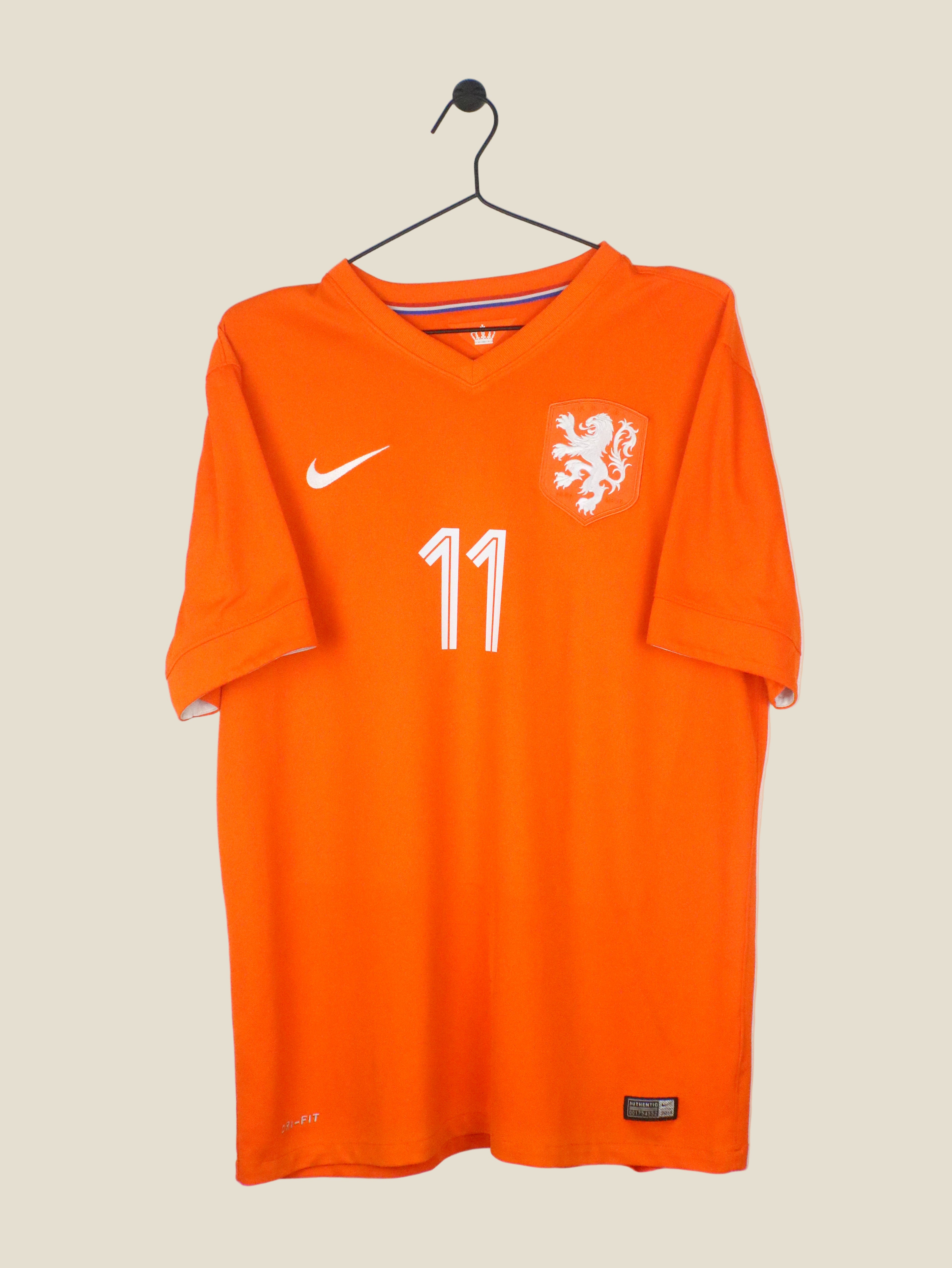 NETHERLANDS 2014 ROBBEN #10 HOME (L) NIKE