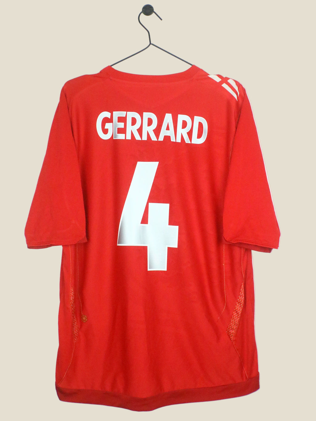 ENGLAND 2006 GERRARD #4 AWAY (XL) UMBRO