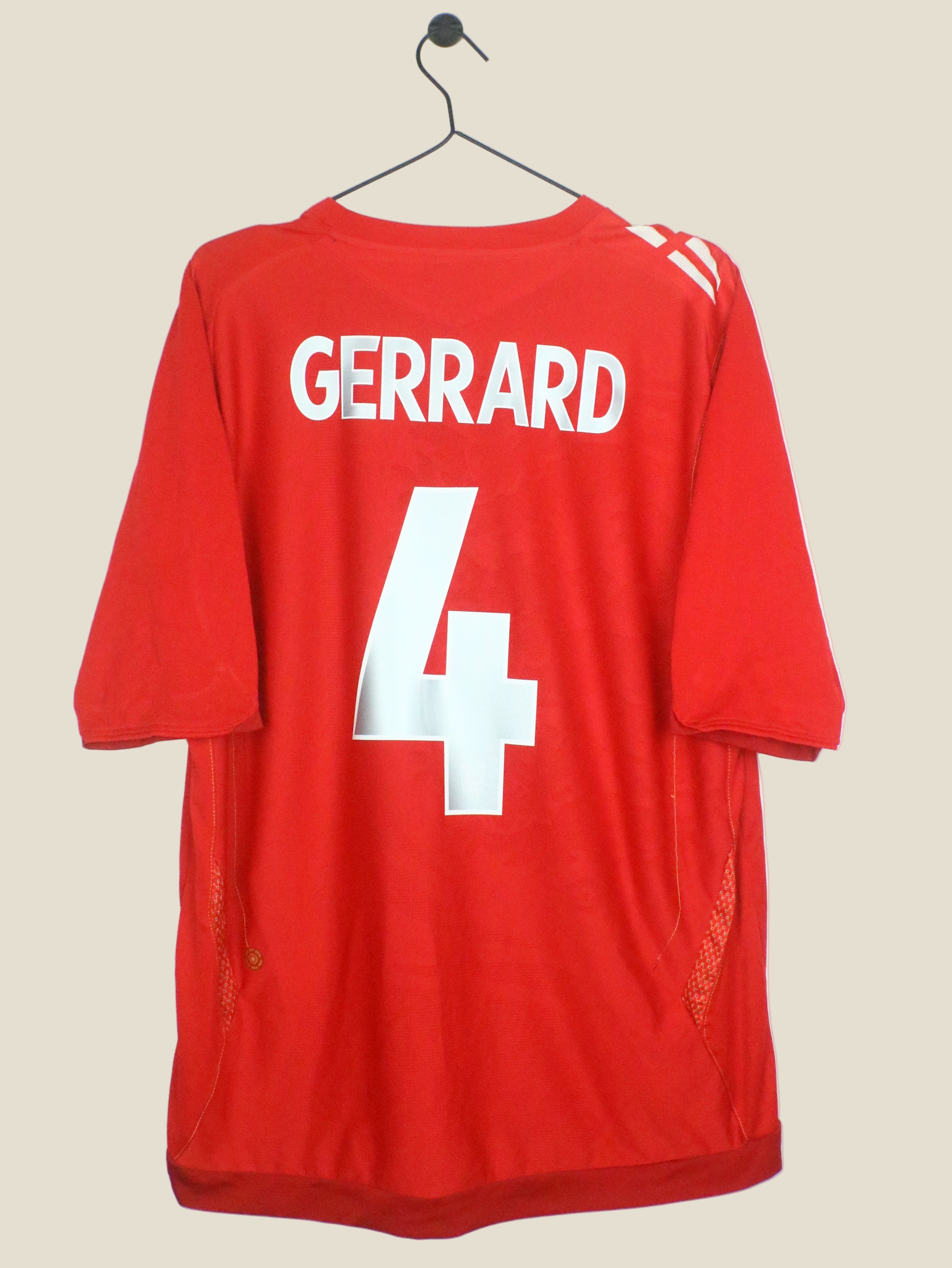 ENGLAND 2006 GERRARD #4 AWAY (XL) UMBRO