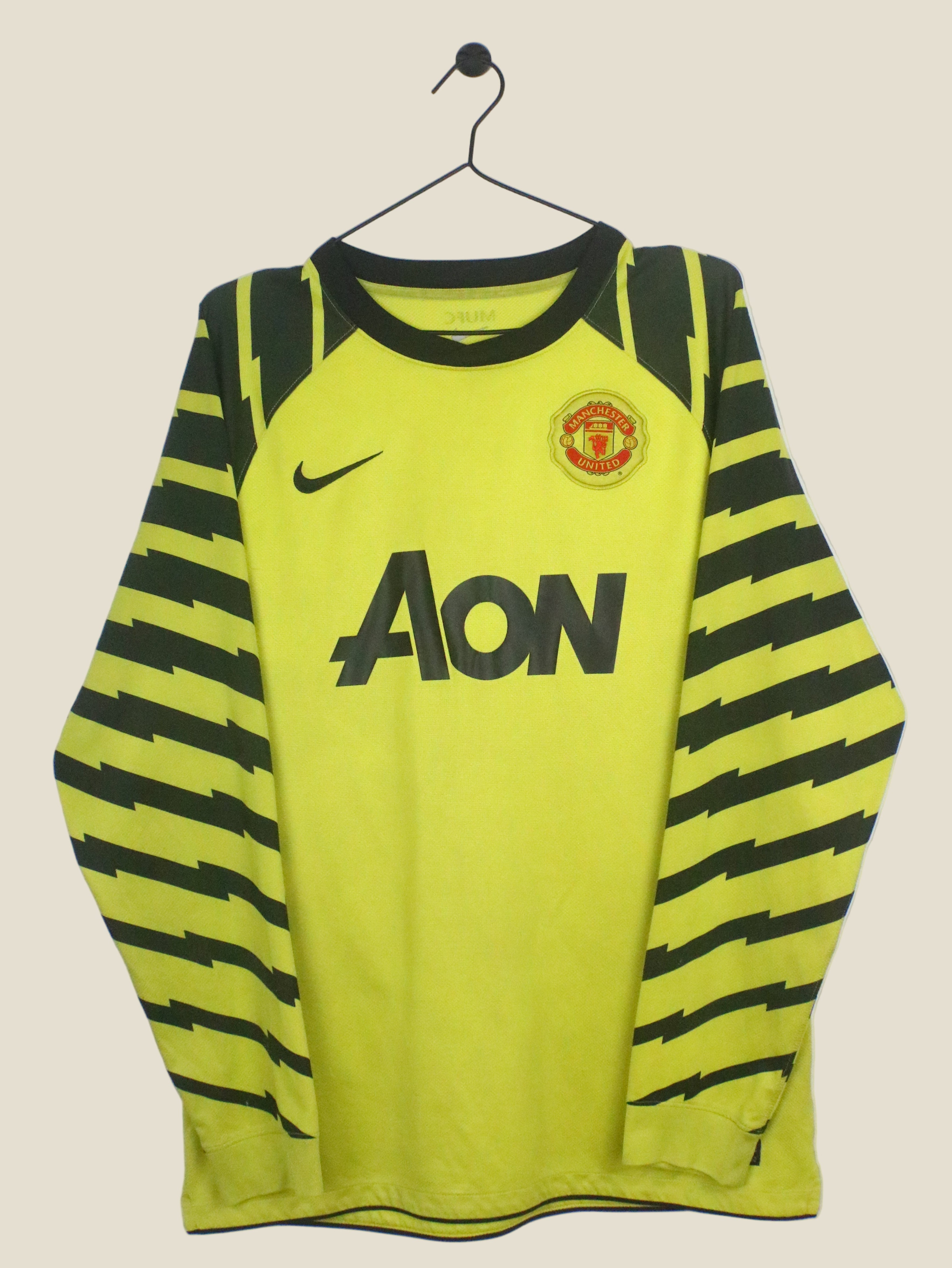 MANCHESTER UNITED 2010/11 VAN DER SAR #1 GOALKEEPER (L) NIKE