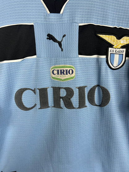 LAZIO 1998/1999 NEDVED HOME SHIRT (M) PUMA