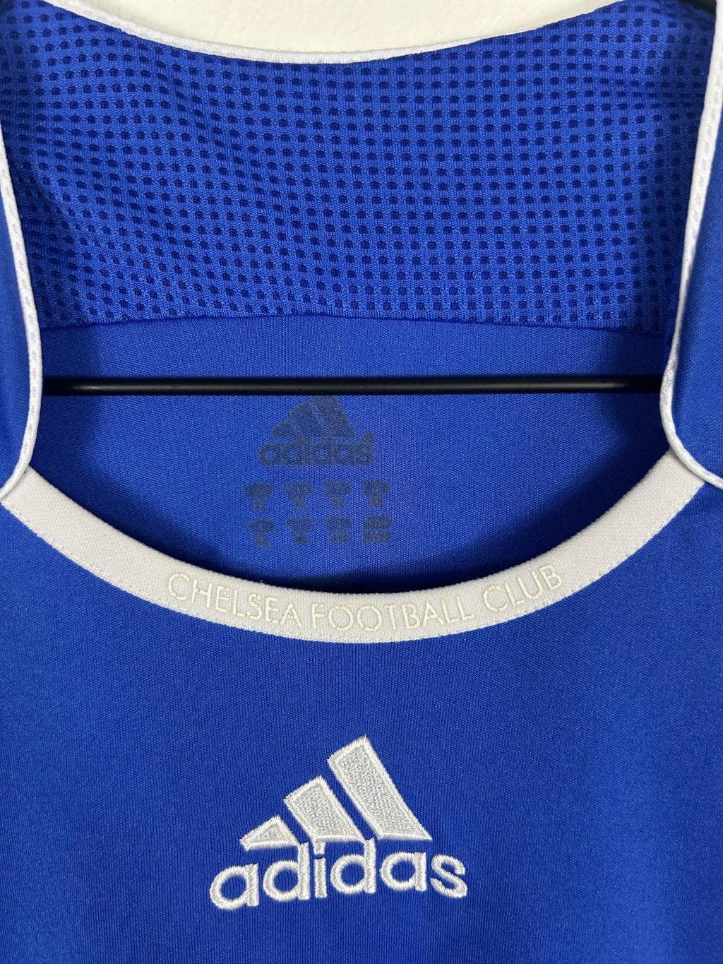 CHELSEA 2007/08 LAMPARD #8 HOME SHIRT (XL) ADIDAS