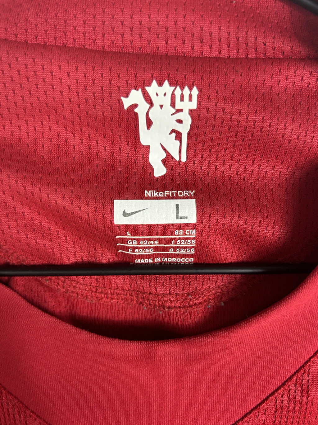 MANCHESTER UNITED 2007/09 RONALDO #7 HOME SHIRT (L) NIKE