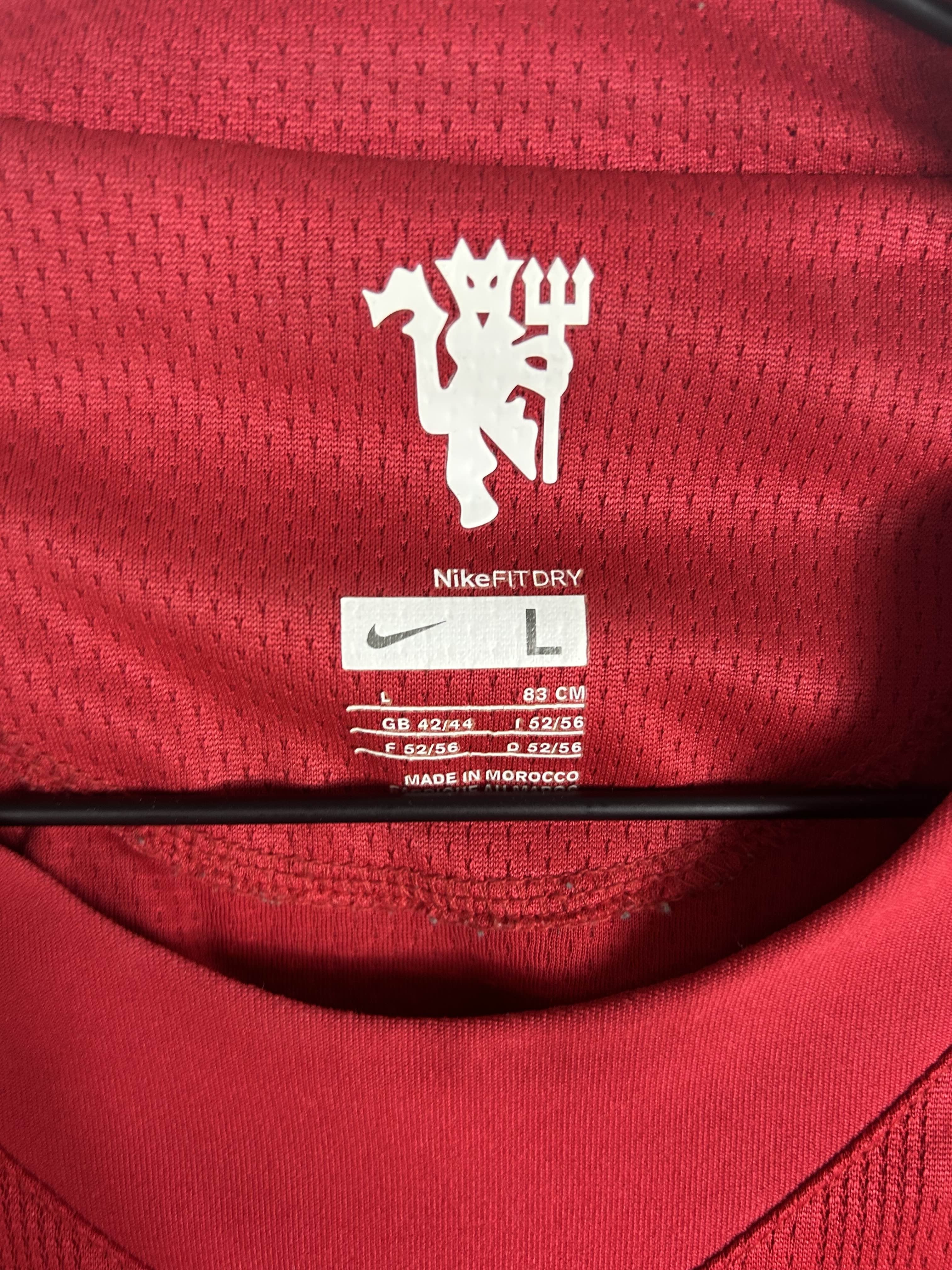 MANCHESTER UNITED 2007/09 RONALDO #7 HOME SHIRT (L) NIKE