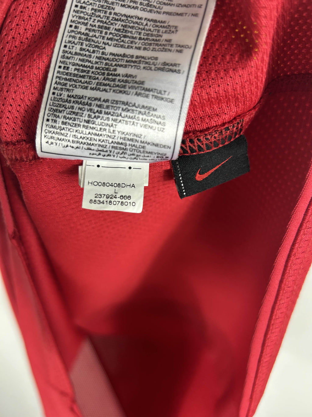 MANCHESTER UNITED 2007/09 RONALDO #7 HOME SHIRT (L) NIKE