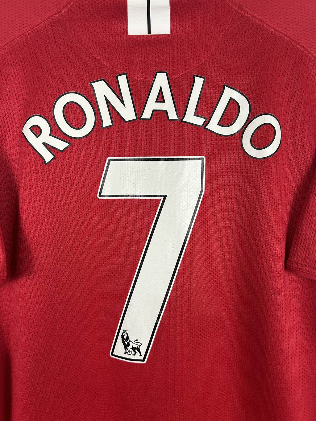 MANCHESTER UNITED 2007/09 RONALDO #7 HOME SHIRT (L) NIKE