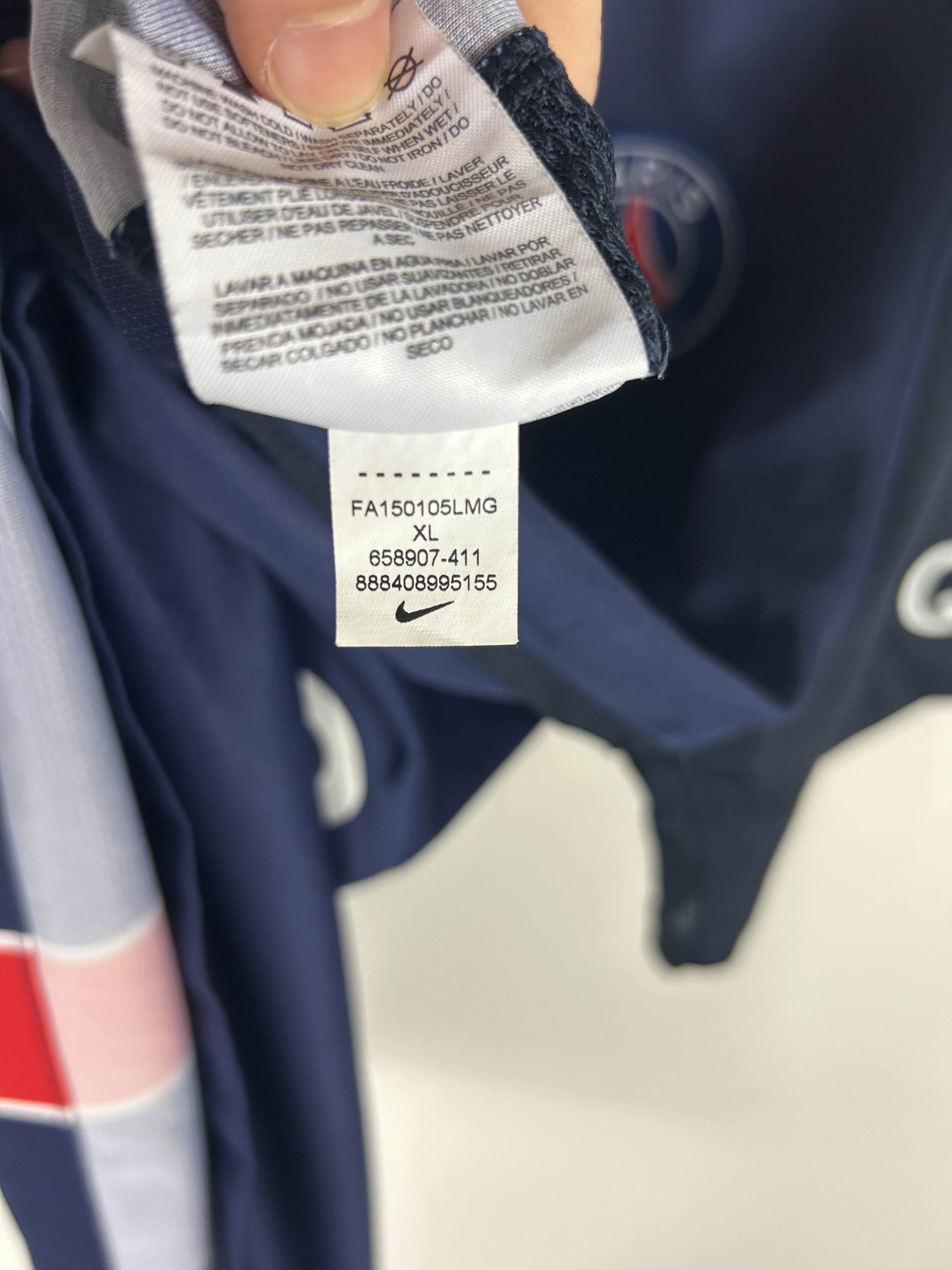 PARIS SAINT-GERMAIN 2015/16 IBRAHIMOVIC HOME SHIRT (XL) NIKE