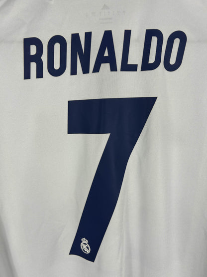 REAL MADRID 2016/17 RONALDO #7 UCL HOME SHIRT (S) ADIDAS