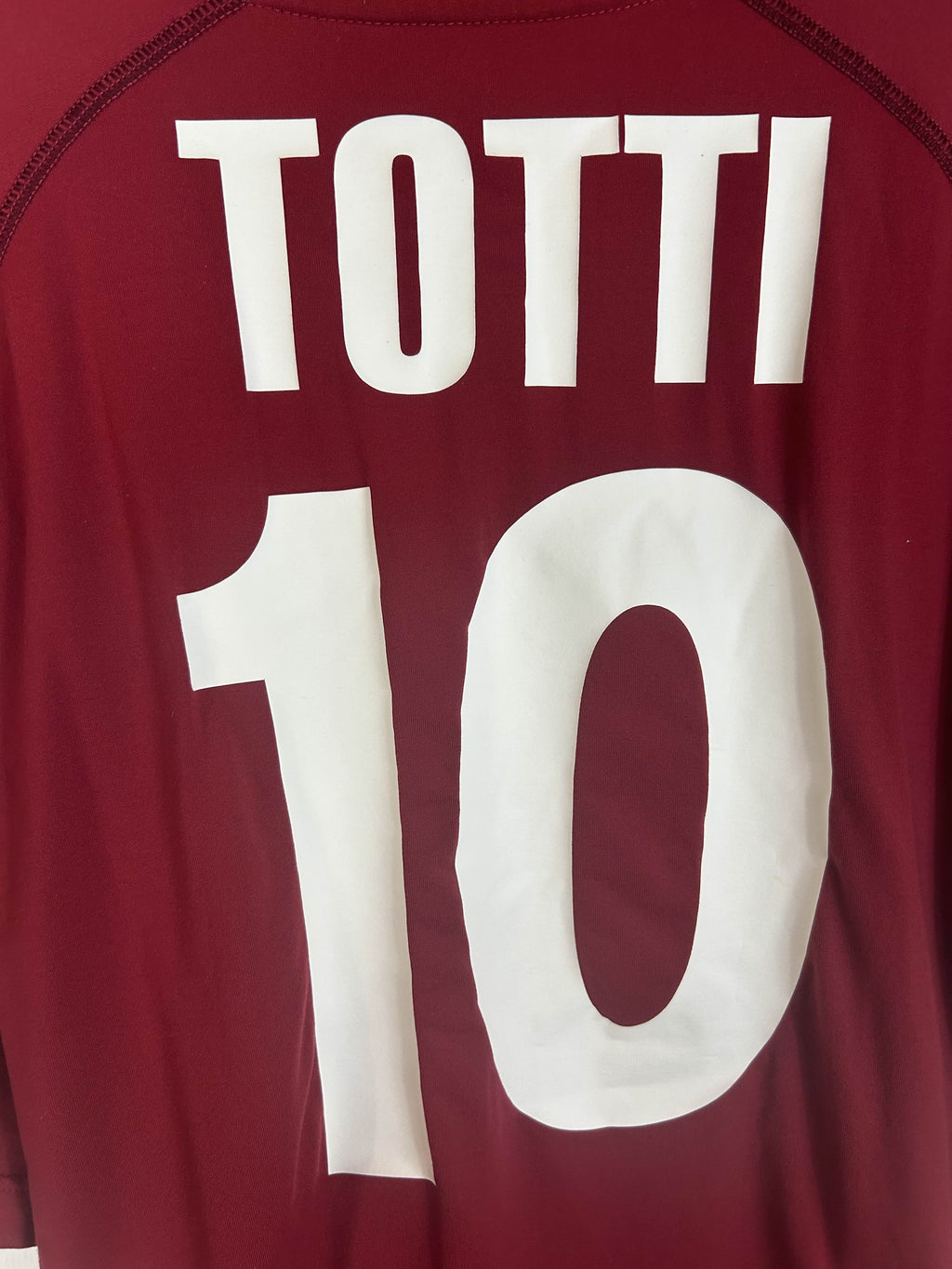 ROMA 2000/01 TOTTI #10 HOME SHIRT (XL) KAPPA