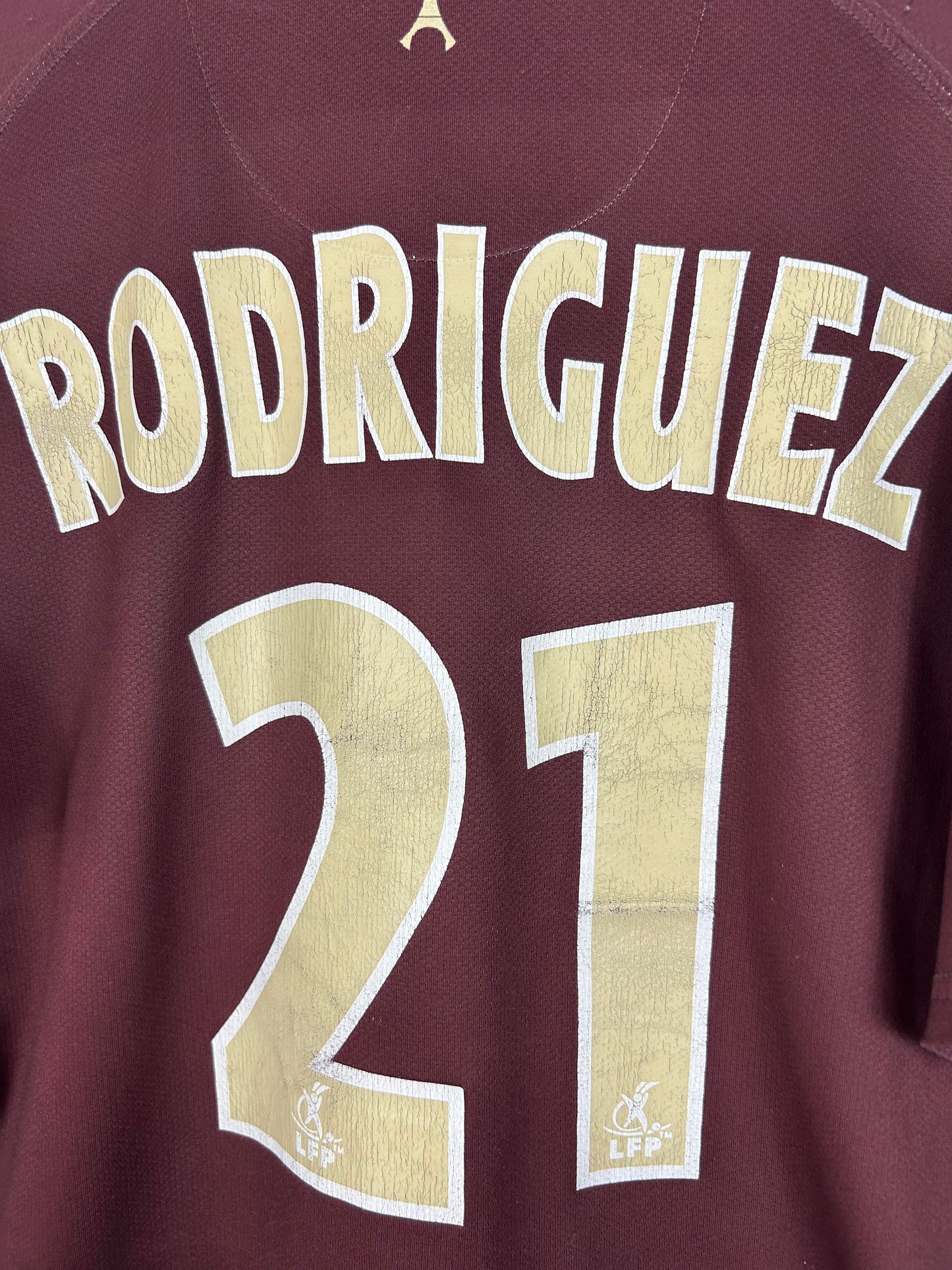 PARIS SAINT-GERMAIN 2006/07 RODRIGUEZ #21 AWAY (M) NIKE