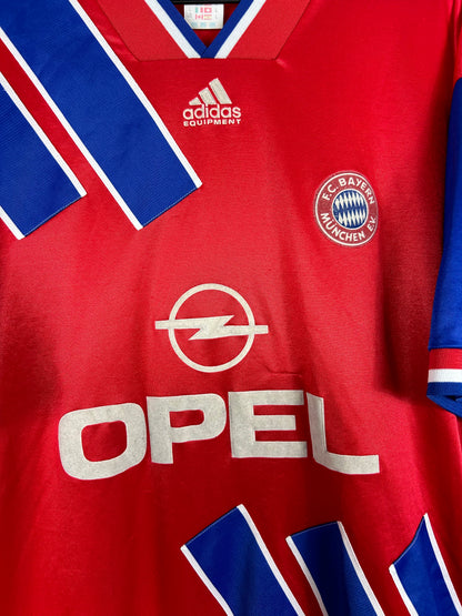 BAYERN MUNICH 1993/95 HOME SHIRT (L) ADIDAS