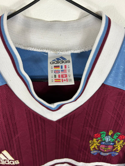 BURNLEY 1998/99 HOME SHIRT (M) ADIDAS