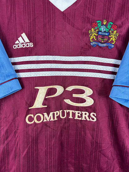 BURNLEY 1998/99 HOME SHIRT (M) ADIDAS