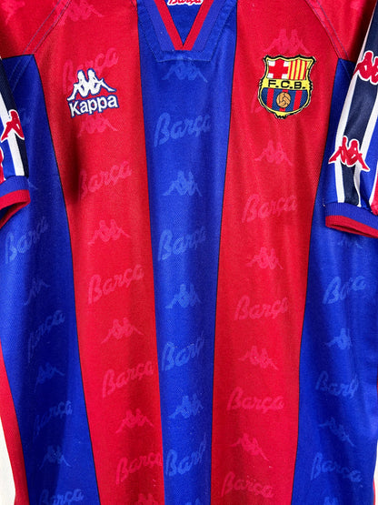 BARCELONA 1995/97 HOME SHIRT (M) KAPPA