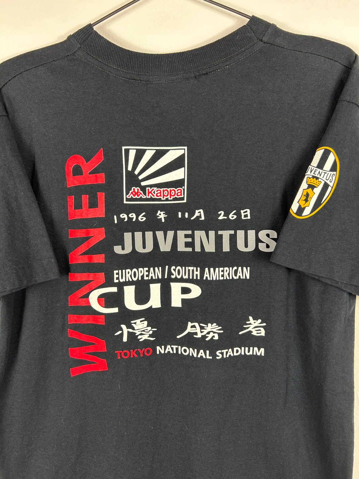 JUVENTUS 'INTERCONTINENTAL CUP WINNERS' T SHIRT (M) KAPPA