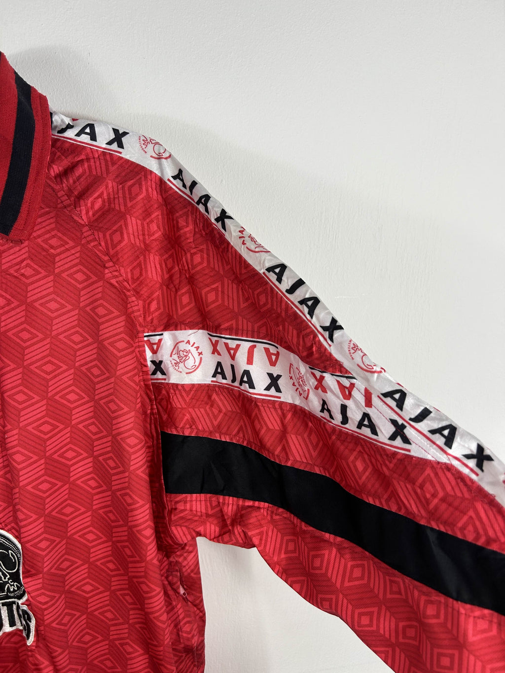 AJAX 1997/98 TRAINING JACKET HALF ZIP (M) UMBRO