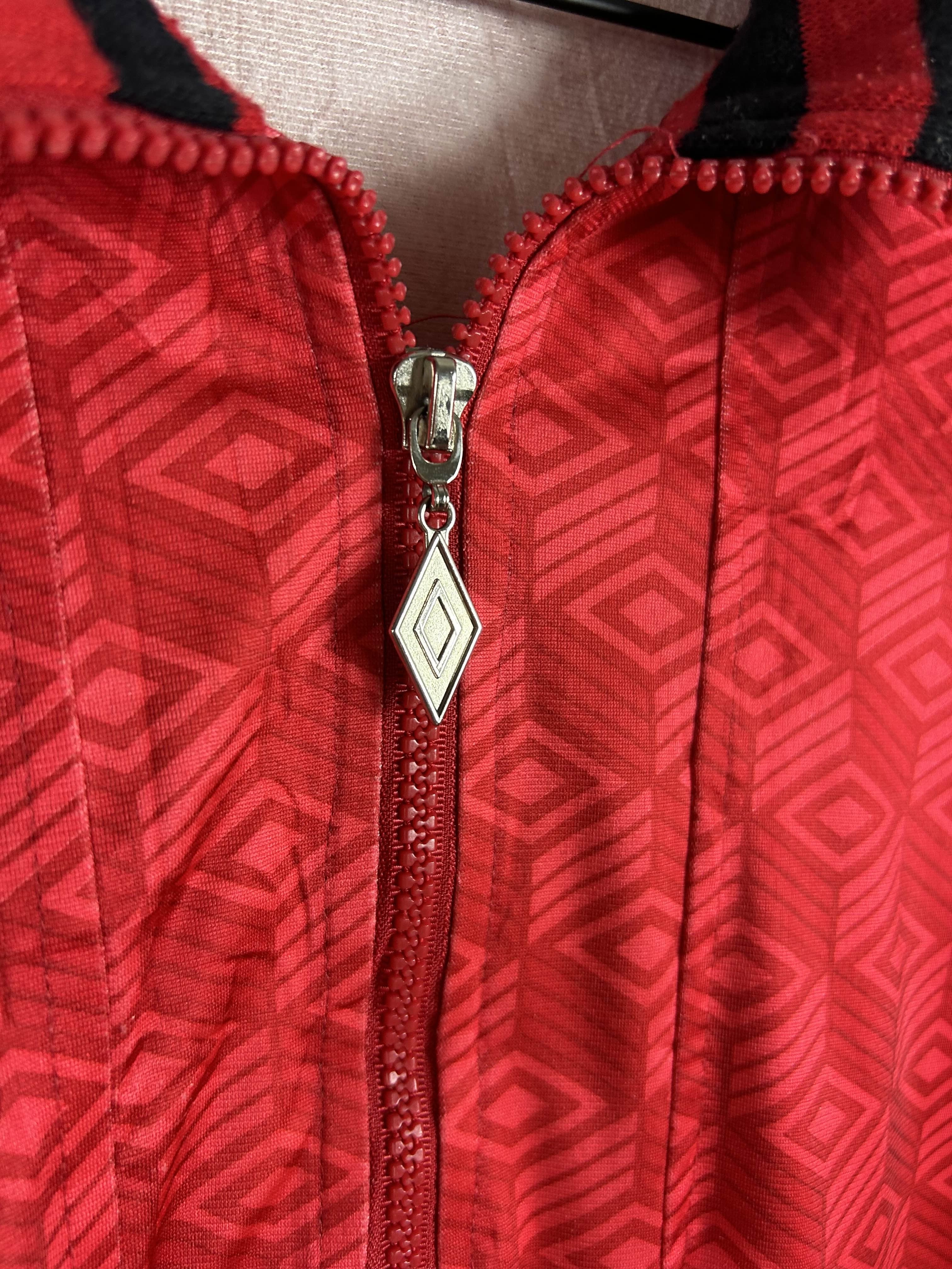 AJAX 1997/98 TRAINING JACKET HALF ZIP (M) UMBRO