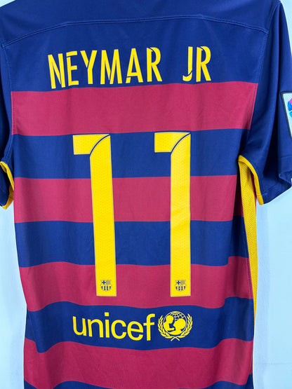 BARCELONA 2015/16 NEYMAR #11 HOME SHIRT (S) NIKE