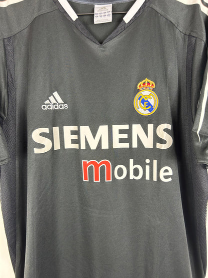 REAL MADRID 2004/05 ZIDANE #5 AWAY SHIRT (M) ADIDAS