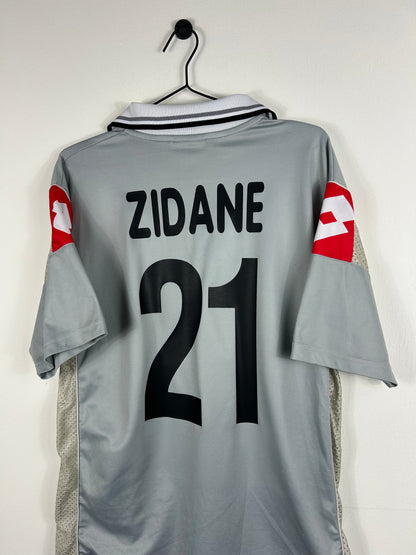 JUVENTUS 2000/01 ZIDANE #21 COPPA ITALIA AWAY (XL) LOTTO