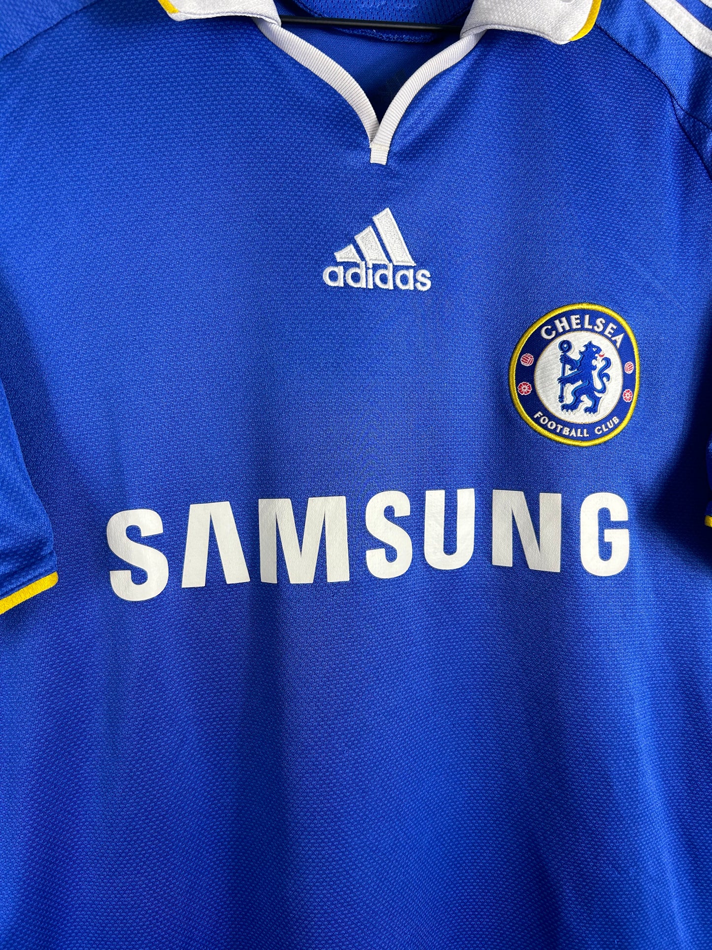 CHELSEA 2008/09 HOME SHIRT (M) ADIDAS