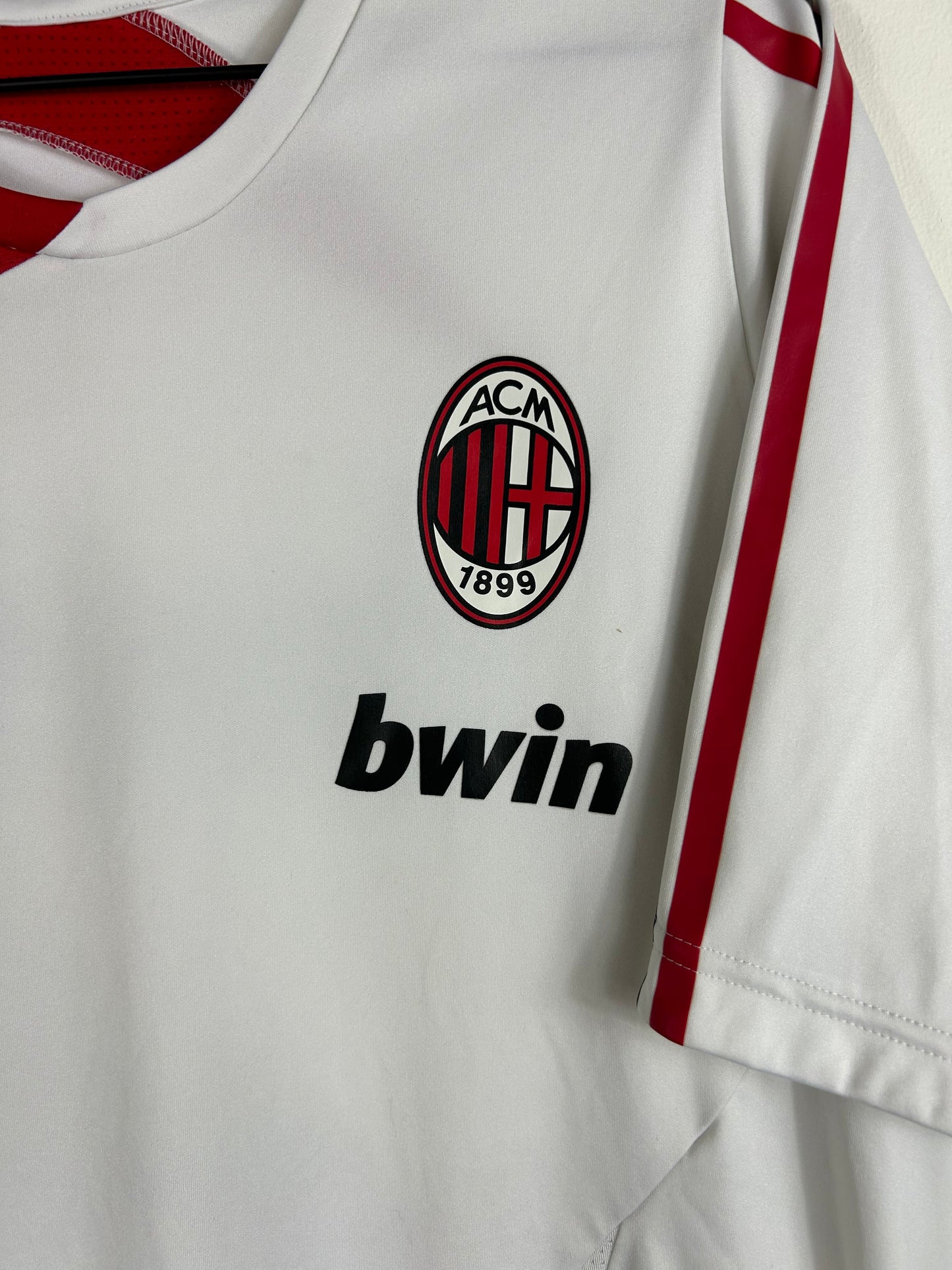 AC MILAN 2007/08 TRAINING SHIRT (L) ADIDAS