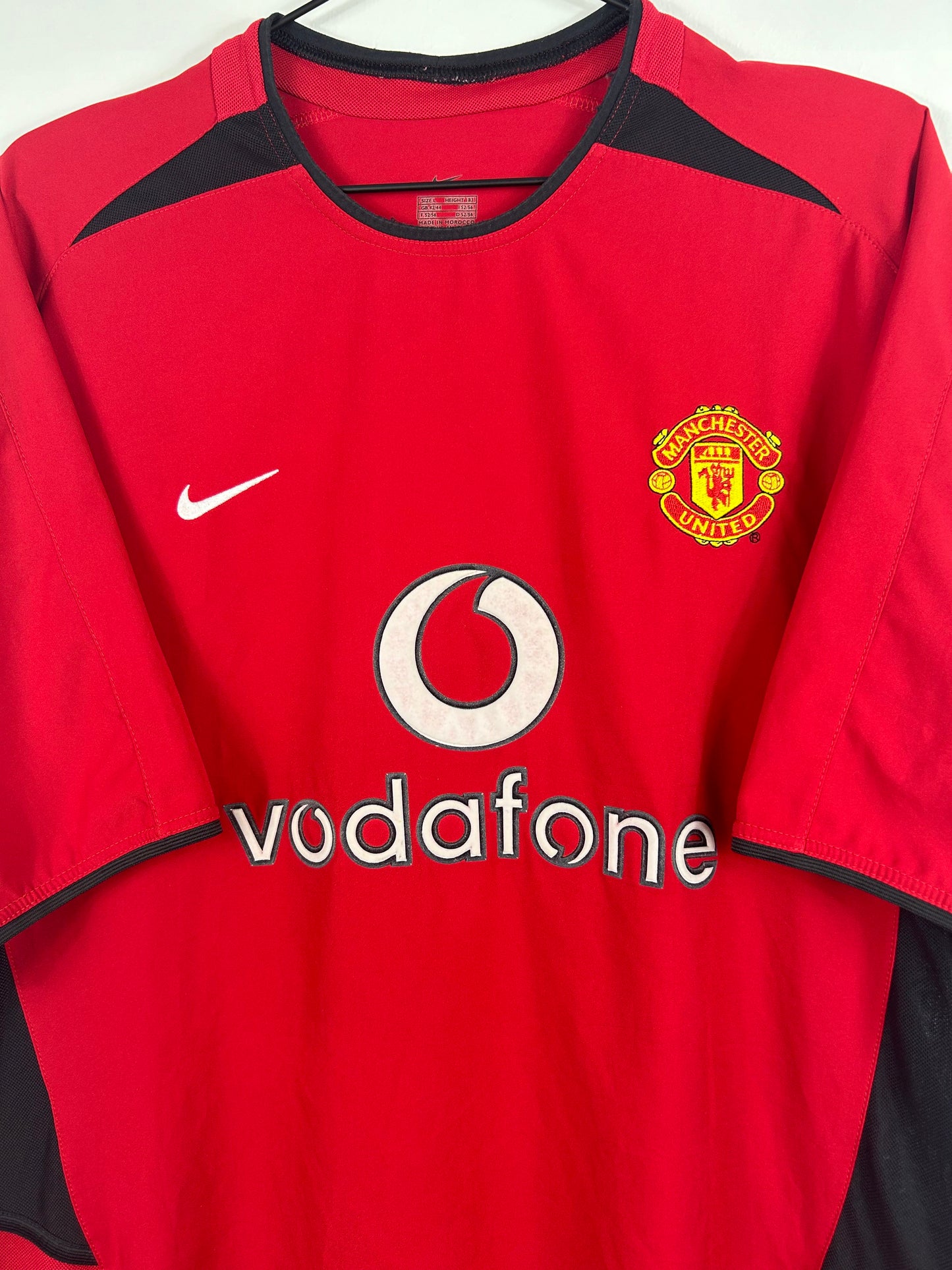 MANCHESTER UNITED 2003/04 RONALDO #7 HOME SHIRT (L) NIKE