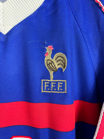 FRANCE 1998 ZIDANE #10 HOME SHIRT (L) ADIDAS