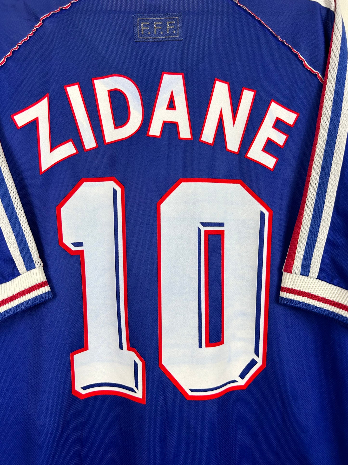 FRANCE 1998 ZIDANE #10 HOME SHIRT (L) ADIDAS