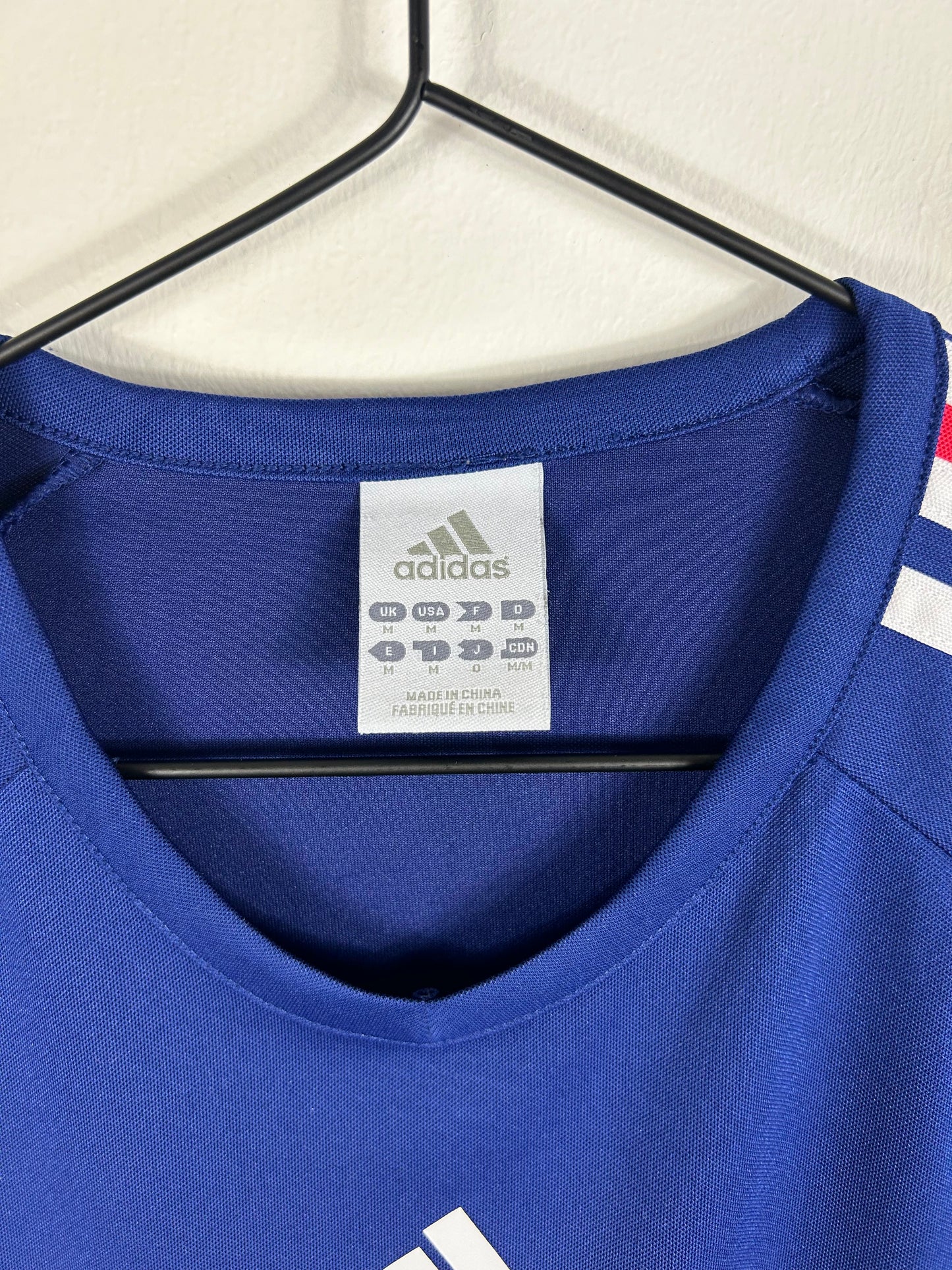 FRANCE 2010 EVRA #13 HOME SHIRT (M) ADIDAS