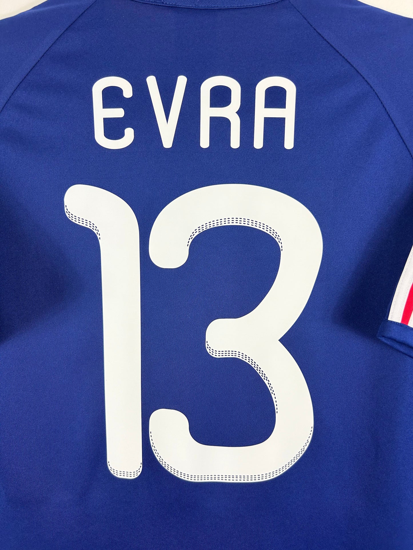 FRANCE 2010 EVRA #13 HOME SHIRT (M) ADIDAS