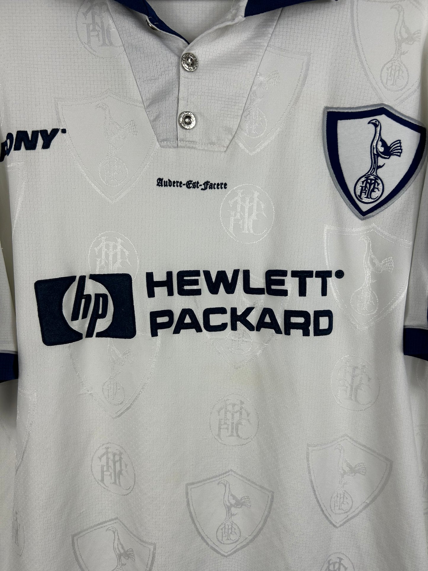 TOTTENHAM HOTSPUR 1995/97 HOME SHIRT (XL) PONY