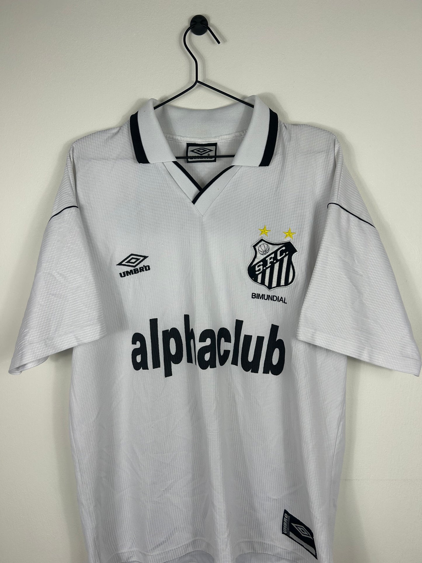 SANTOS 2000 HOME SHIRT (L) UMBRO