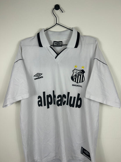 SANTOS 2000 HOME SHIRT (L) UMBRO