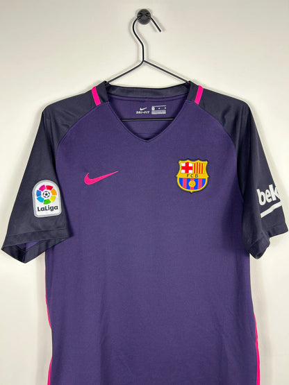 BARCELONA 2016/17 SUAREZ #9 AWAY SHIRT (M) NIKE