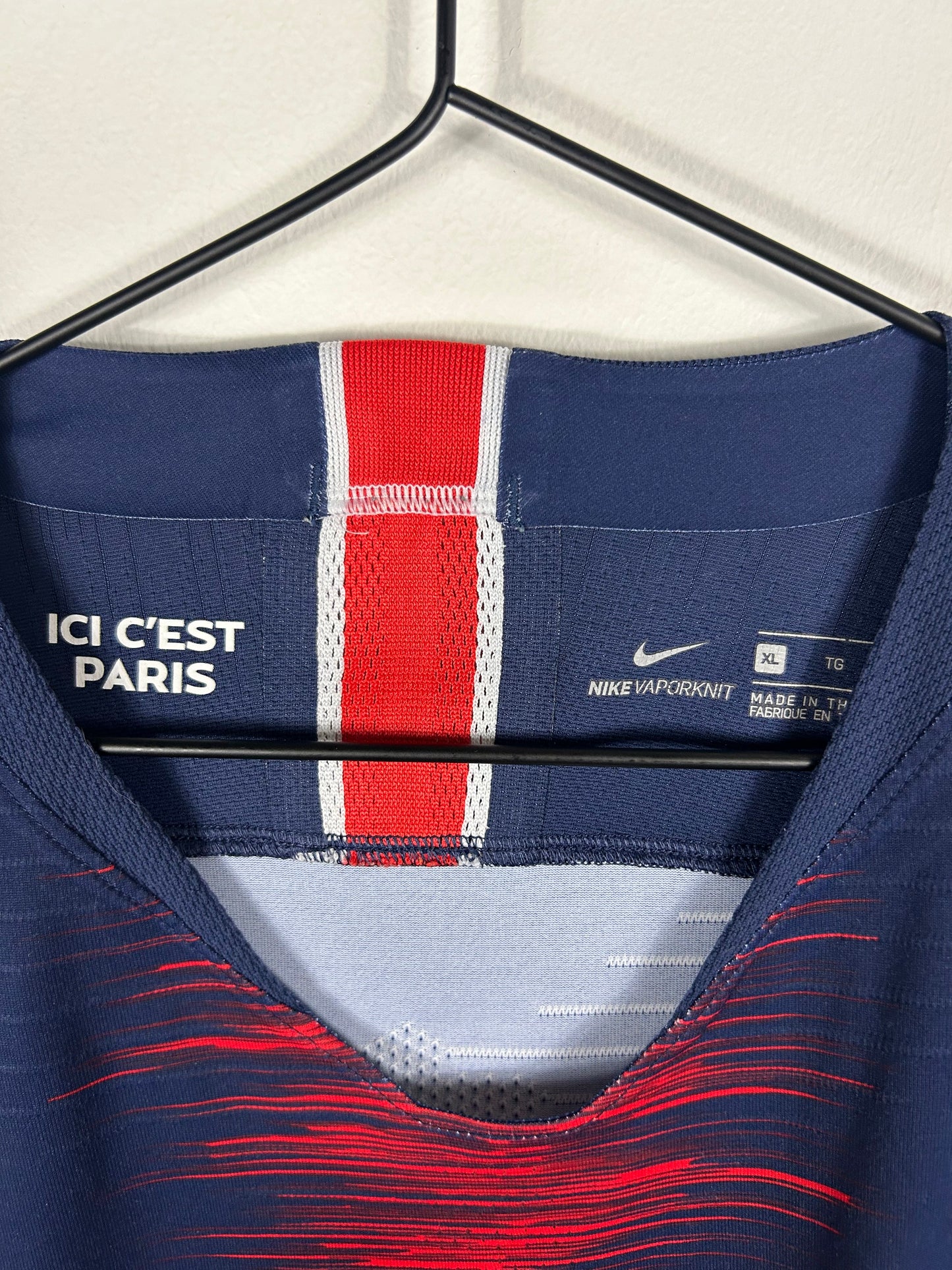 PARIS SAINT-GERMAIN 2018/19 VAPORKNIT HOME SHIRT (XL) NIKE