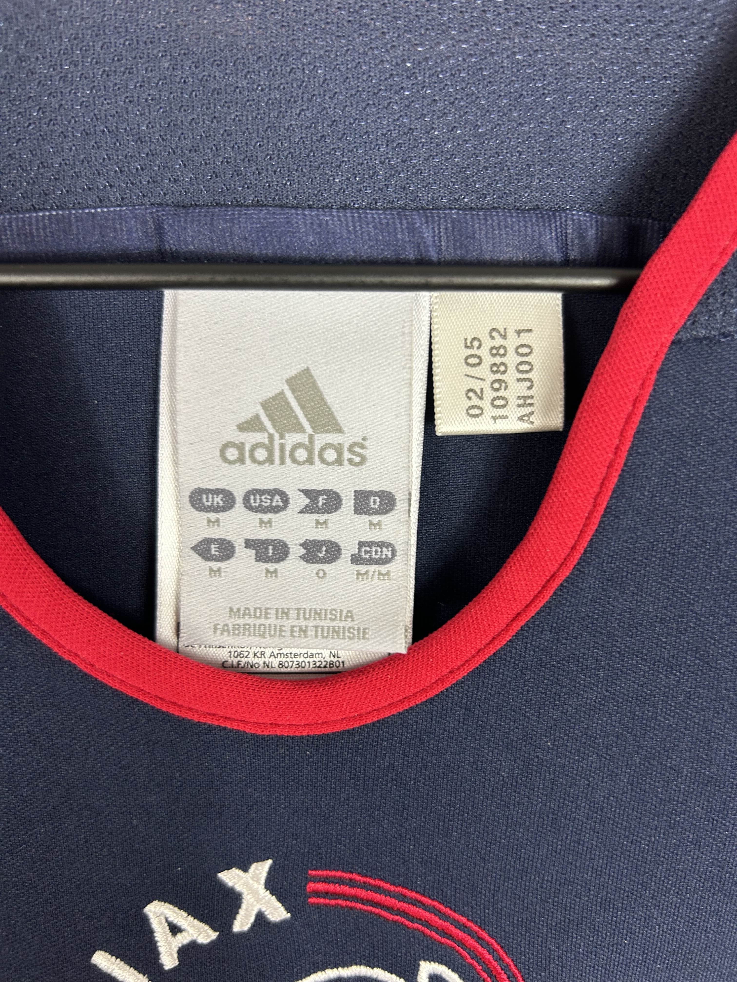 AJAX 2005/06 AWAY SHIRT (M) ADIDAS