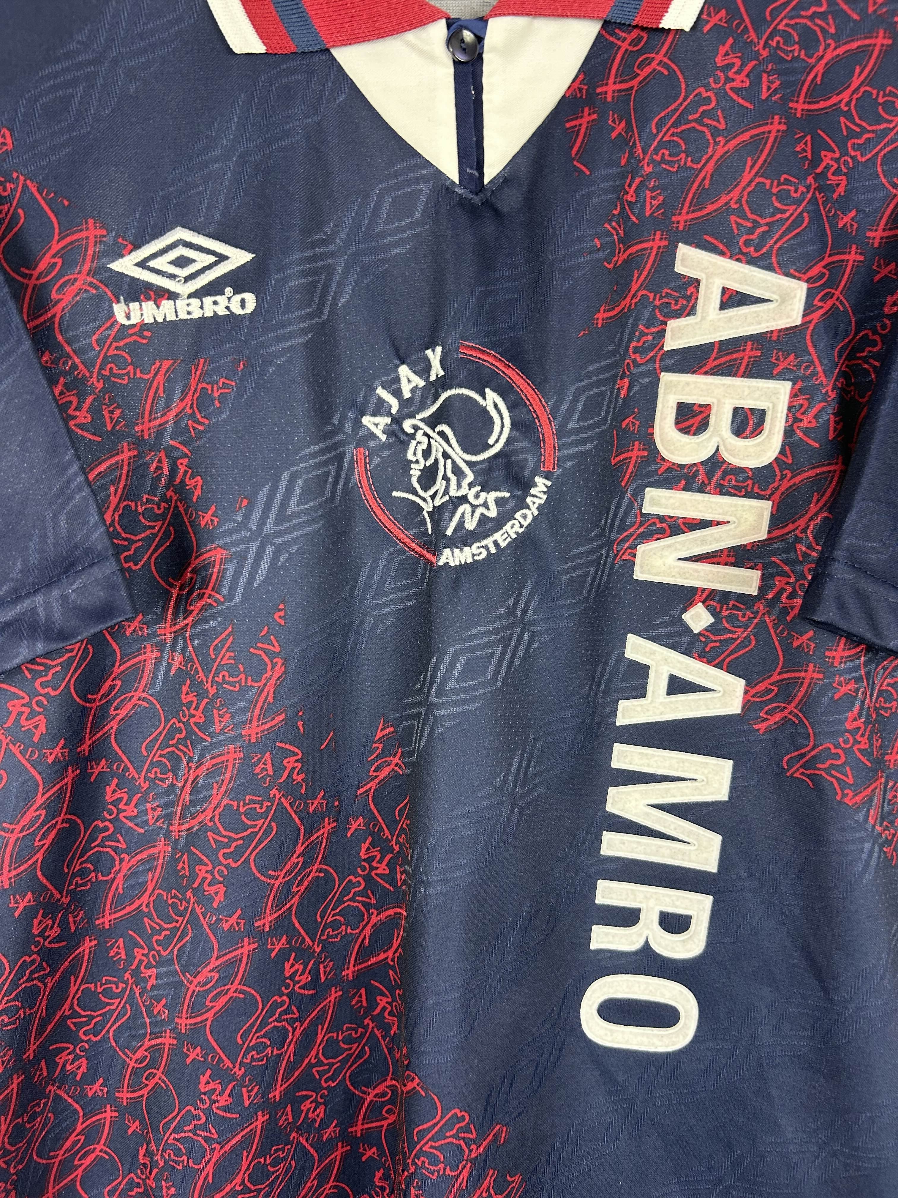 AJAX 1994/95 AWAY SHIRT (L) UMBRO