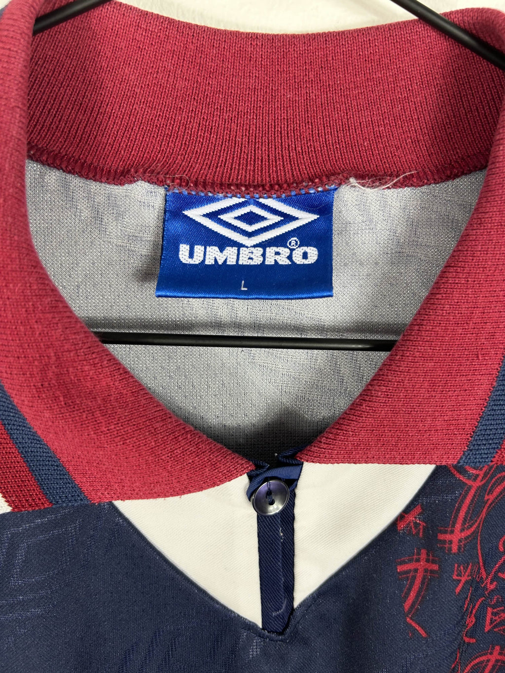 AJAX 1994/95 AWAY SHIRT (L) UMBRO