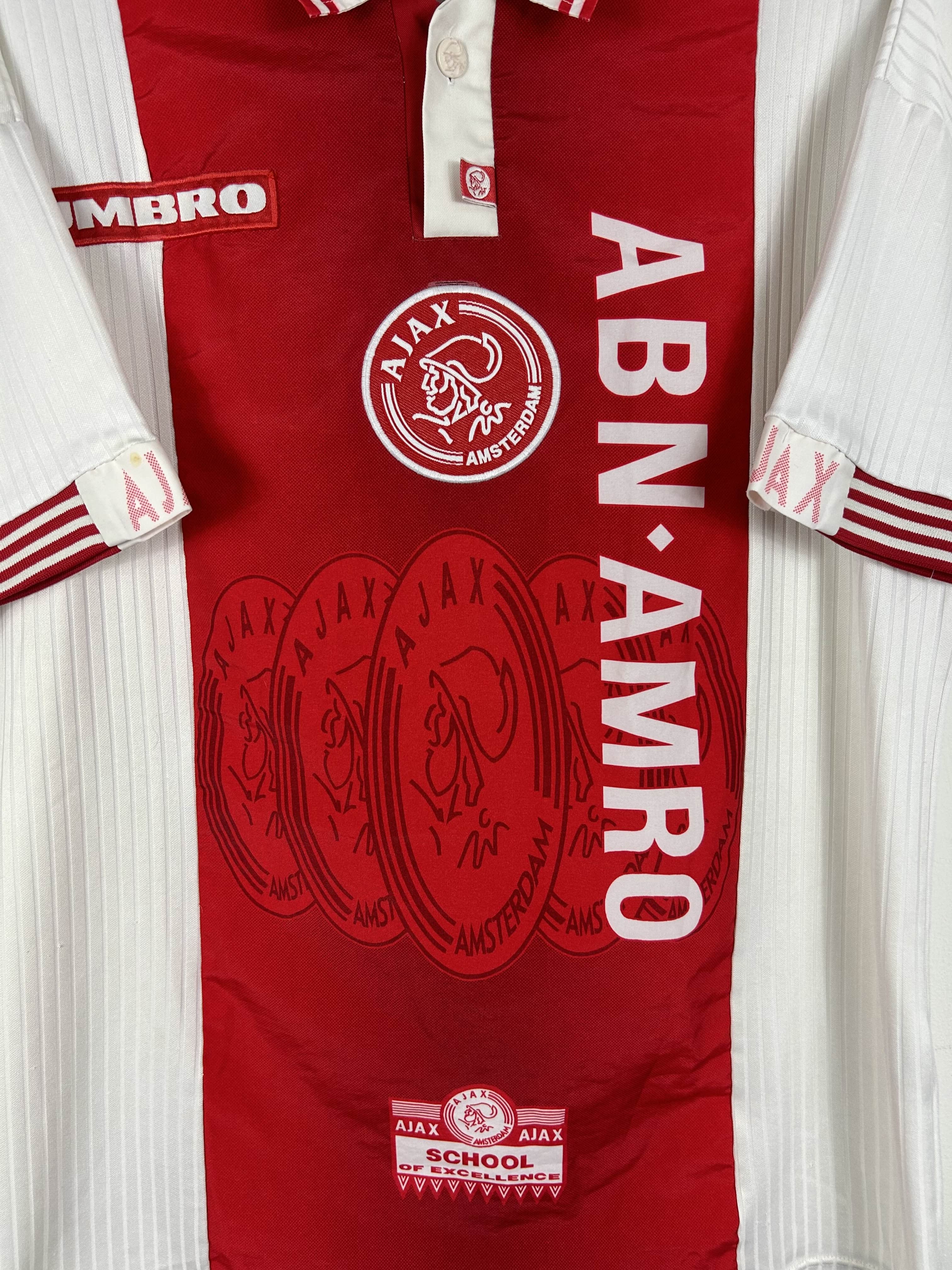 AJAX 1997/98 HOME SHIRT (L) UMBRO